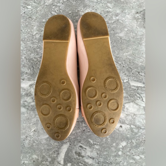 Marc by Marc Jacobs soft pink/blush leather ballet flats size 35 (5) - Picture 4 of 9